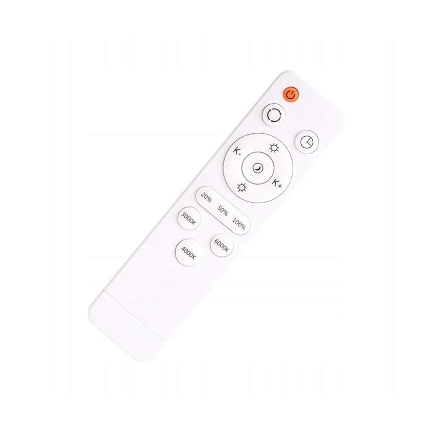 Briloner 3430-015 - LED Plafon ściemnialny MANNY LED/48W/230V + pilot zdalnego sterowania