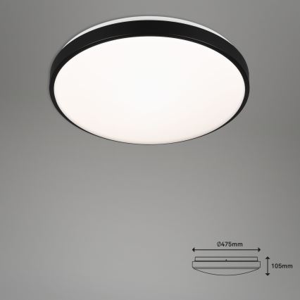 Briloner 3430-015 - LED Plafon ściemnialny MANNY LED/48W/230V + pilot zdalnego sterowania