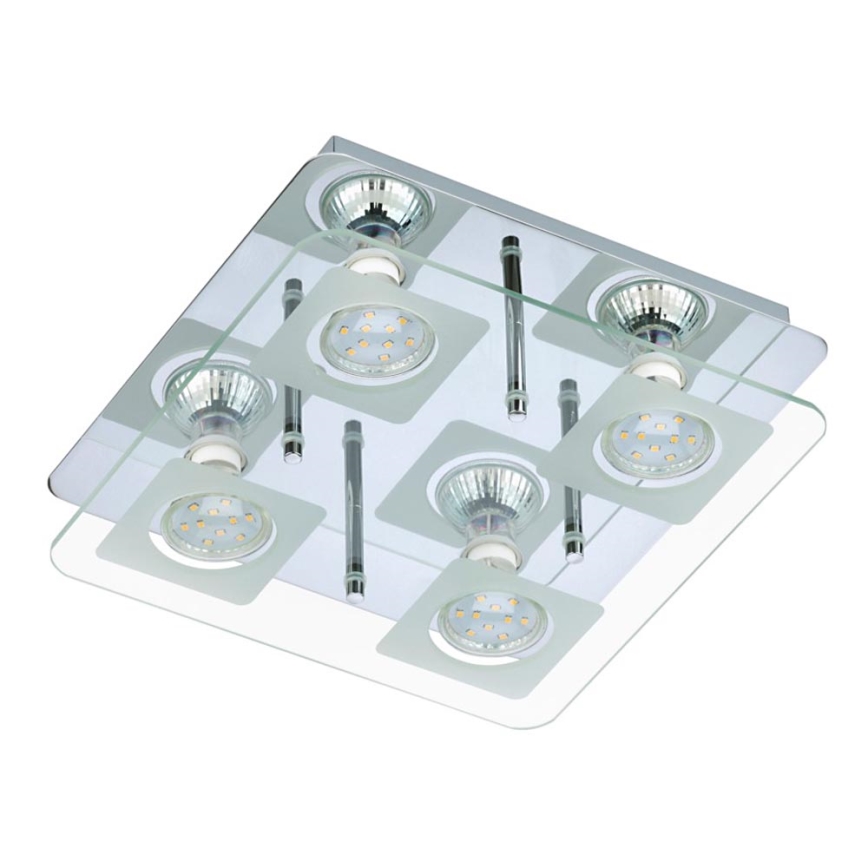 3514 Briloner Led Plafon 048 4xgu103w230v Vitreo K1lFcTJ