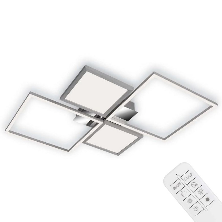 Briloner 3530-018 - LED Ściemnialny żyrandol natynkowy FRAME LED/40W/230V 3000-6500K + pilot zdalnego sterowania