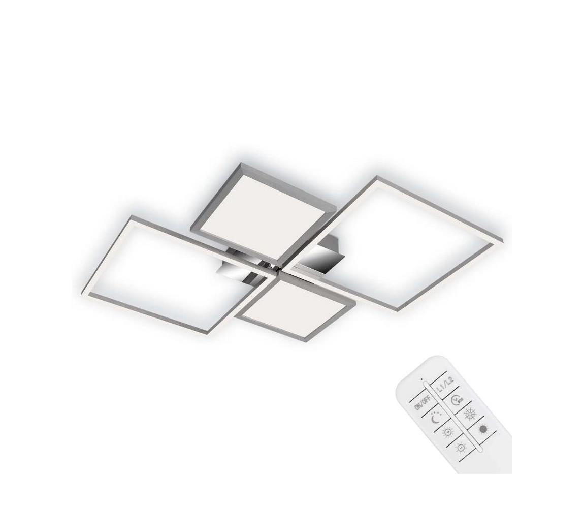Briloner 3530-018 - LED Ściemnialny żyrandol natynkowy FRAME LED/40W/230V + pilot