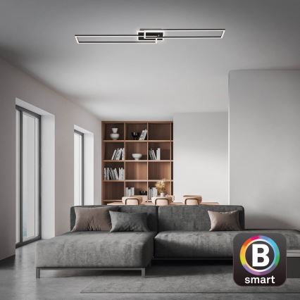 Briloner 3538-015 - LED Żyrandol ściemnialny FRAME 2xLED/20W/230V 2700-6500K Wi-Fi Tuya + pilot zdalnego sterowania