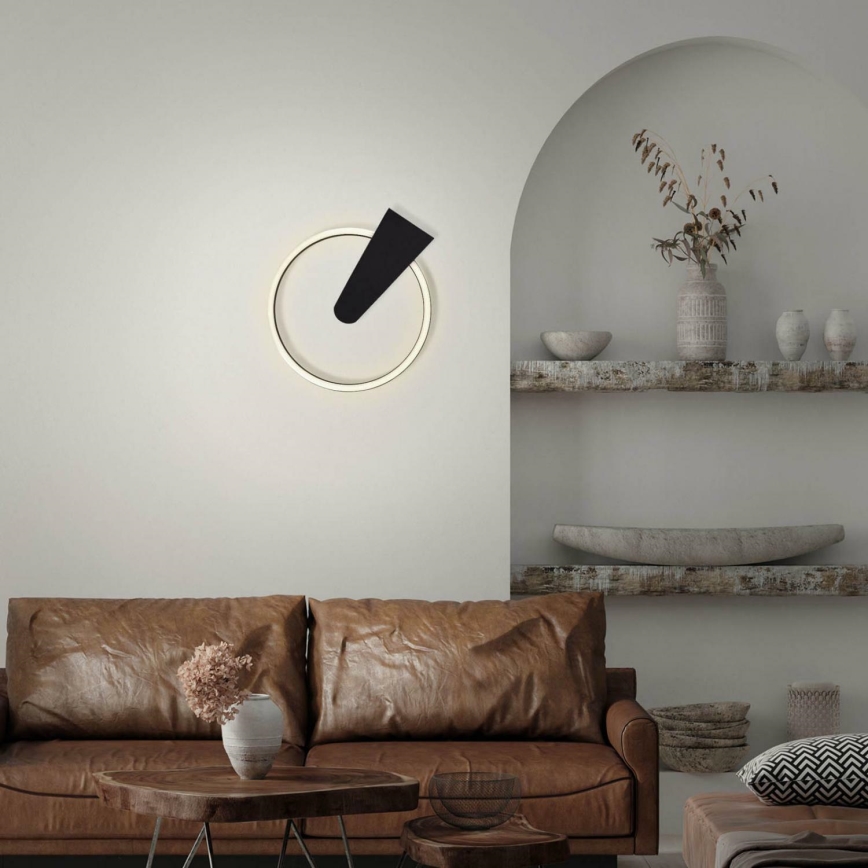 Briloner 3542-015 - LED regulowane oświetlenie sufitowe NICO LED/12W/230V czarny