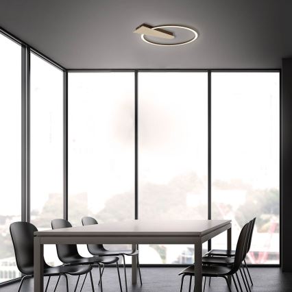 Briloner 3542017 - LED Plafon ściemnialny NICO LED/12W/230V złoty