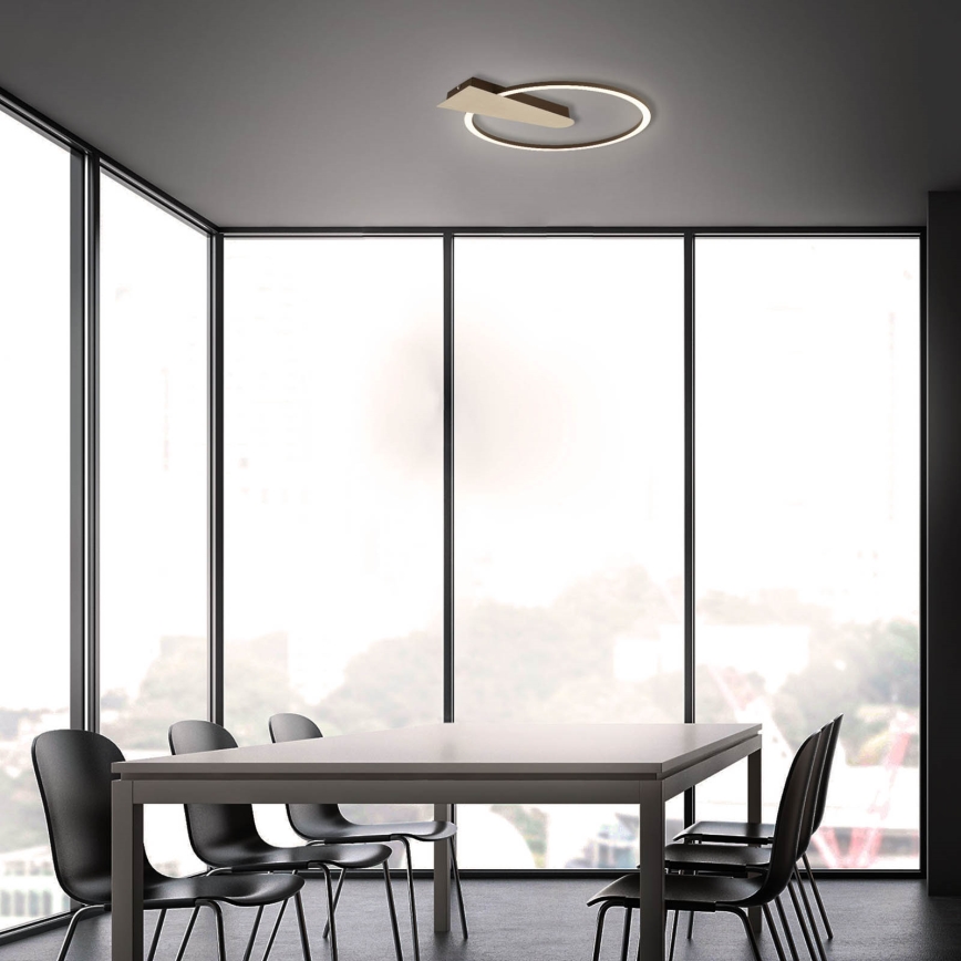 Briloner 3542017 - LED Plafon ściemnialny NICO LED/12W/230V złoty