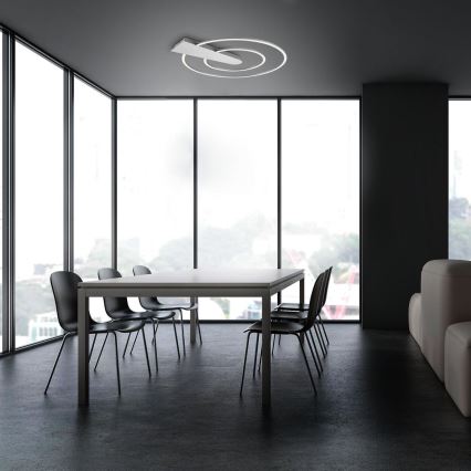 Briloner 3543-018 - LED Plafon ściemnialny NICO LED/25W/230V matowy chrom