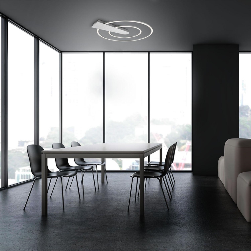 Briloner 3543-018 - LED Plafon ściemnialny NICO LED/25W/230V matowy chrom