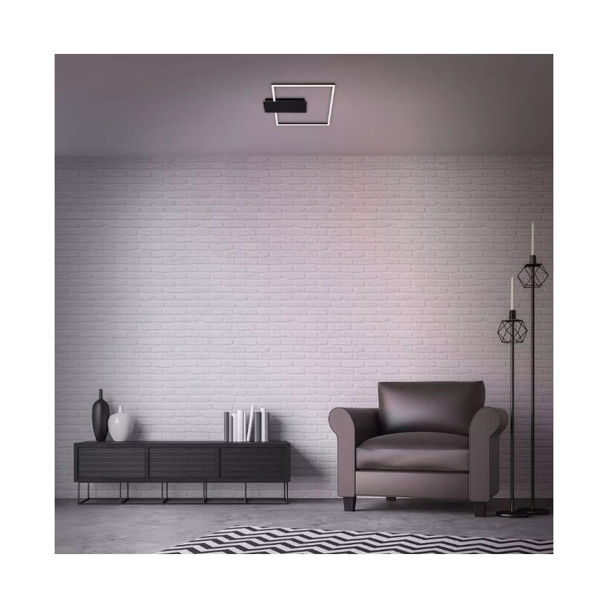 Briloner 3544-015 - LED Plafon ściemnialny NICO LED/12W/230V czarny