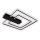 Briloner 3545-015 - LED Plafon ściemnialny NICO LED/25W/230V czarny