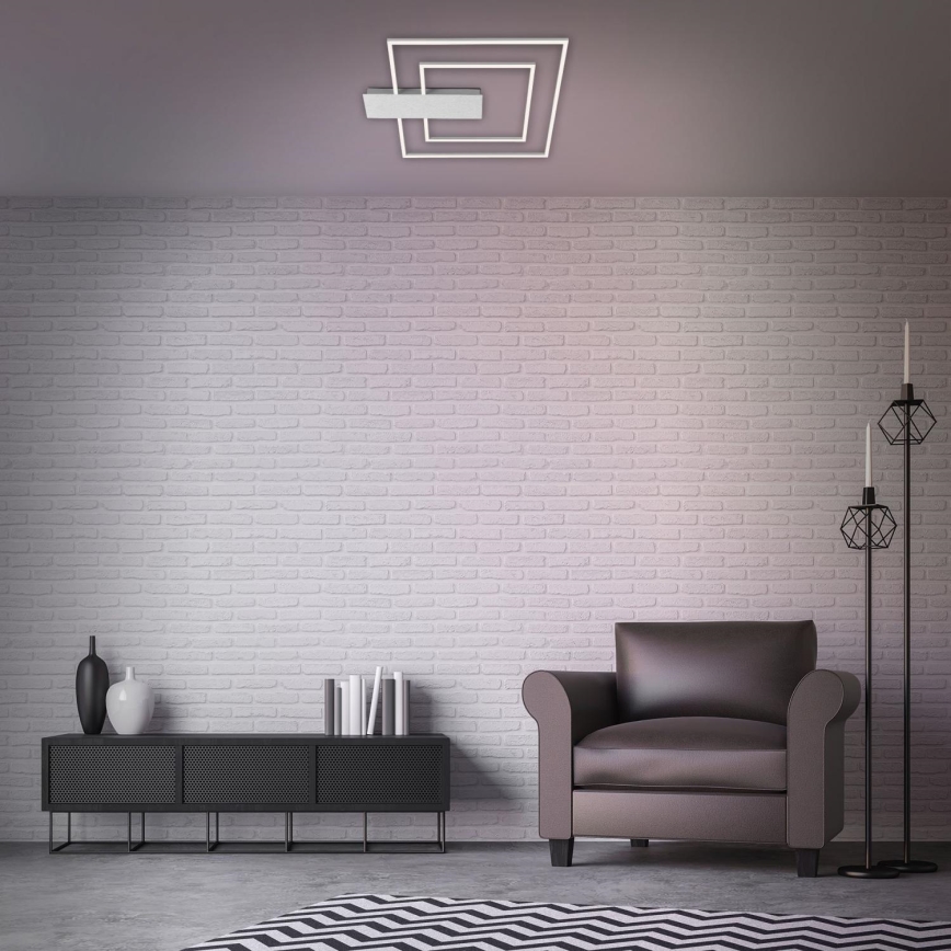 Briloner 3545-018 - LED Plafon ściemnialny NICO LED/25W/230V matowy chrom