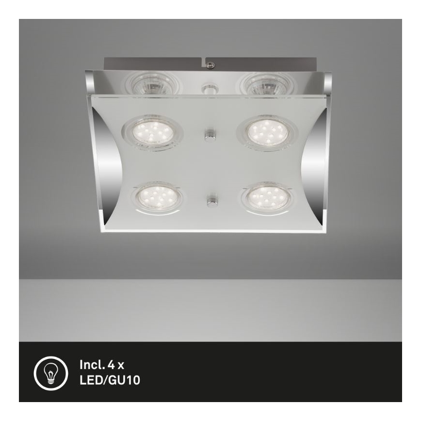 Briloner 3572-048 - LED Plafon FLASH 4xGU10/3W/230V