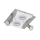 Briloner 3582-042 - LED Plafon RIPOSO 2xLED/5W/230V + 2xGU10/3W