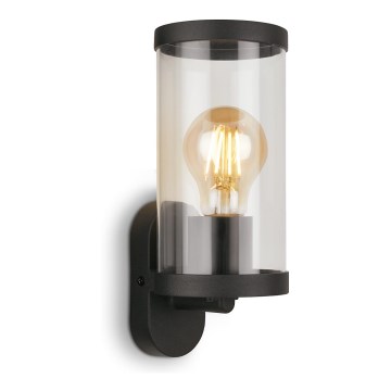 Briloner 3600-015 - Kinkiet zewnętrzny KAIRO 1xE27/12W/230V IP44 czarny