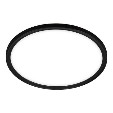 Briloner 3642-415 - LED Plafon łazienkowy SLIM LED/19W/230V śr. 29 cm IP44 czarne
