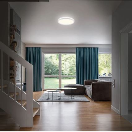 Briloner 3642-416 - LED Plafon łazienkowy SLIM LED/19W/230V IP44 białe
