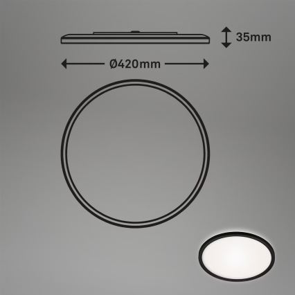 Briloner 3643-415 - LED Plafon łazienkowy LED/22W/230V IP44 4000K