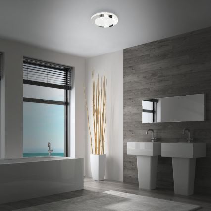 Briloner 3693-018 - LED Plafon łazienkowy LED/15W/230V IP44 4000K śr. 28 cm