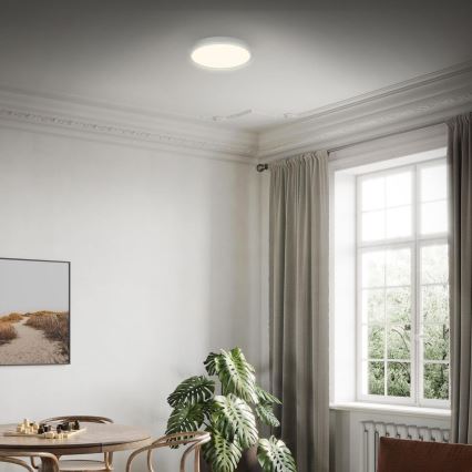 Briloner 3700-014 - LED Plafon RUNA LED/16W/230V 3000K śr. 28 cm srebrny