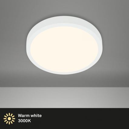 Briloner 3700-016 - LED Plafon RUNA LED/16W/230V 3000K śr. 28 cm biały