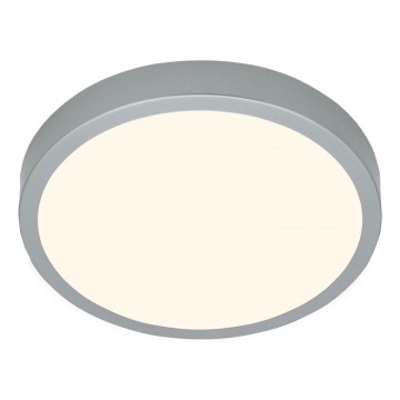 Briloner 3703-014 - LED Plafon RUNA LED/24W/230V 3000K śr. 38 cm srebrny