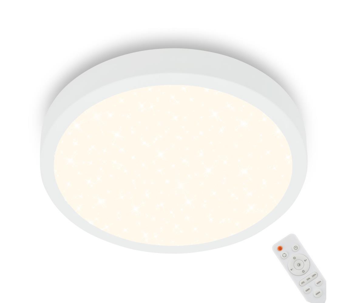 Briloner 3704-016 - LED Plafon ściemnialny RUNA LED/22W/230V biały + pilot