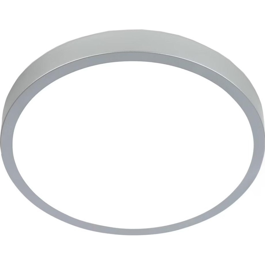 Briloner 3709-014 - Ściemnialna lampa sufitowa RGBW LED/22W/230V 4000K śr. 38 cm srebrny + zdalne sterowanie
