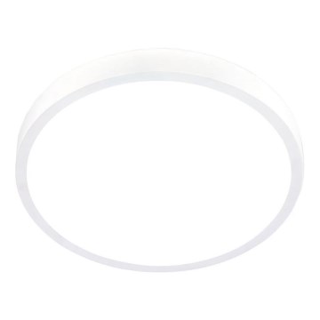 Briloner 3709-016 - Ściemnialna lampa sufitowa RGBW LED/22W/230V 4000K śr. 38 cm biały + zdalne sterowanie
