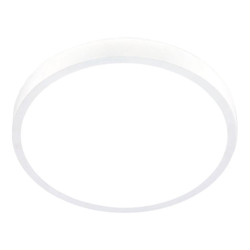Briloner 3709-016 - Ściemnialna lampa sufitowa RGBW LED/22W/230V 4000K śr. 38 cm biały + zdalne sterowanie