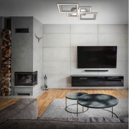 Briloner 3727-019 - LED Plafon ściemnialny FRAME LED/38W/230V