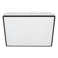 Briloner 3748-415 - Oprawa sufitowa LED STAR SKY LED/15W/230V 27x27 cm czarna