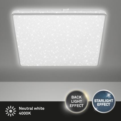 Briloner 3749-414 - LED Plafon LINO LED/24W/230V matowy chrom