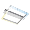 Briloner 3760-019 - Lampa sufitowa LED z funkcją ściemniania FRAME LED/23W/230V 2700-6500K 42x36 cm + pilot zdalnego sterowania