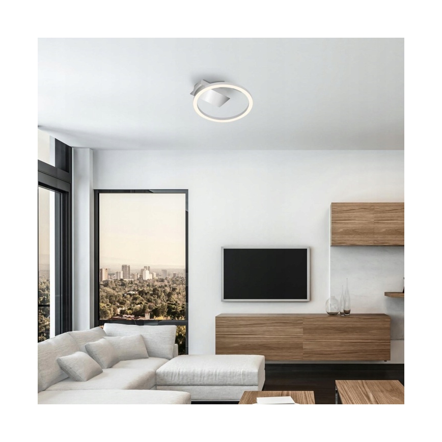 Briloner 3778-014 - LED Lampa sufitowa FRAME LED/5W/230V Ø 20 cm matowy chrom