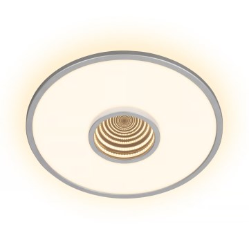 Briloner 3847014 - Lampa sufitowa LED TORO LED/18W/230V Ø 42 cm matowy chrom