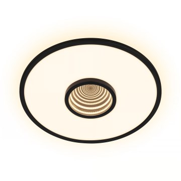 Briloner 3847015 - Lampa sufitowa LED TORO LED/18W/230V śr. 42 cm czarna