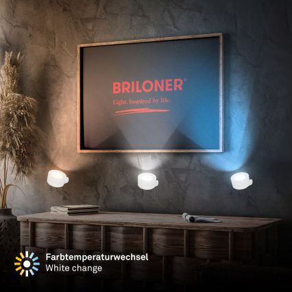 Briloner 3896016 - LED ściemnialny ładowalny kinkiet TARI LED/1,6W/5V 1500 mAh biały