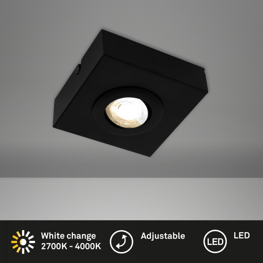 Briloner 3996015 - LED Oświetlenie punktowe CTS LED/4W/230V 2700/4000K czarny