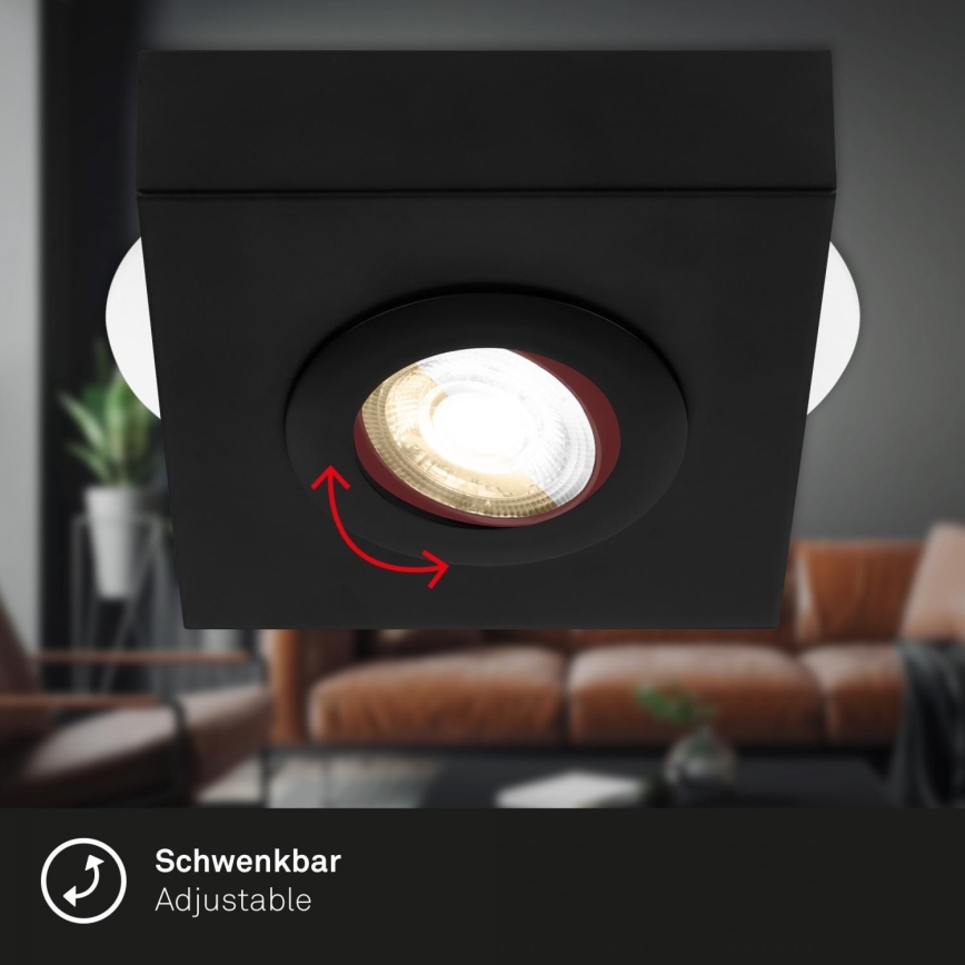 Briloner 3996015 - LED Oświetlenie punktowe CTS LED/4W/230V 2700/4000K czarny