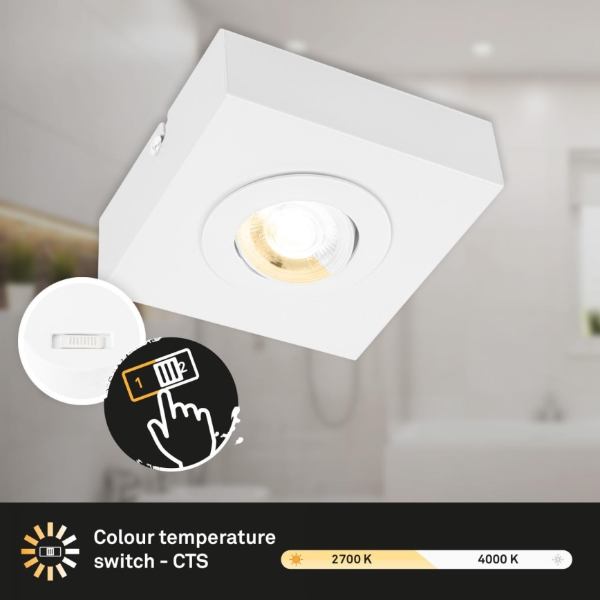 Briloner 3996016 - LED Oświetlenie punktowe CTS LED/4W/230V 2700/4000K biały