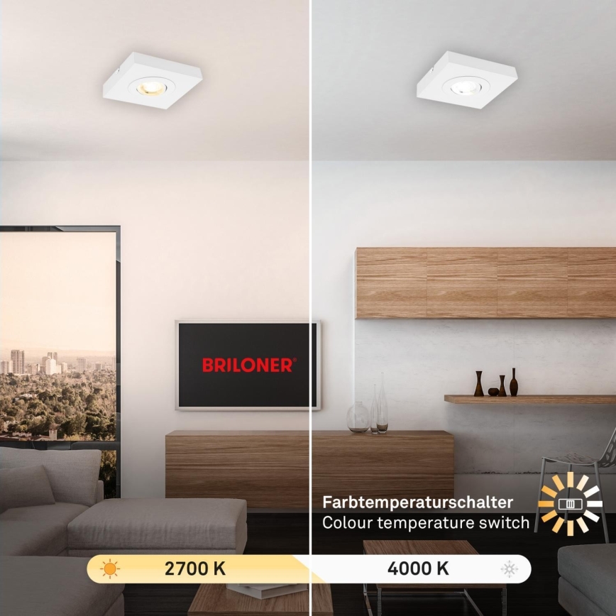 Briloner 3996016 - LED Oświetlenie punktowe CTS LED/4W/230V 2700/4000K biały
