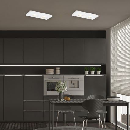 Briloner 3996026 - LED Oświetlenie punktowe CTS 2xLED/4W/230V 2700/4000K biały