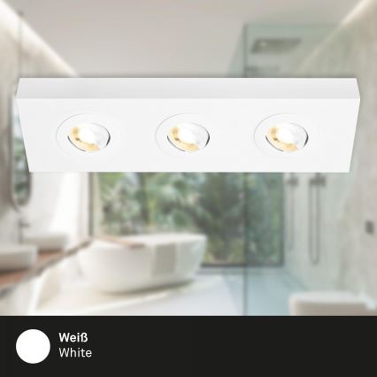 Briloner 3996036 - LED Oświetlenie punktowe CTS 3xLED/4W/230V 2700/4000K biały