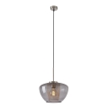 Briloner 4016-014 - Żyrandol na lince SEVENTIES 1xE27/40W/230V dymnoszary