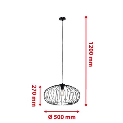 Briloner 4023-015 - Żyrandol na lince KAGO 1xE27/60W/230V