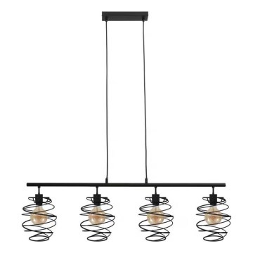 Briloner 4871-045 - Żyrandol na lince 4xE27/60W/230V