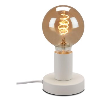 Briloner 7023-016 - Lampa stołowa TEEPU 1xE27/10W/230V biała