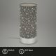 Briloner 7028-014 - Lampa stołowa STARRY SKY 1xE14/25W/230V szara