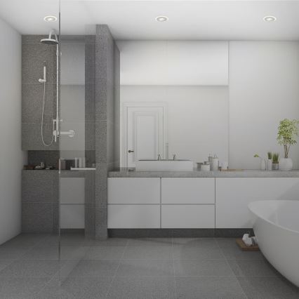 Briloner 7039034 - ZESTAW 3x LED wpuszczane oprawy sufitowe do łazienki LED/5W/230V IP44 matowy chrom