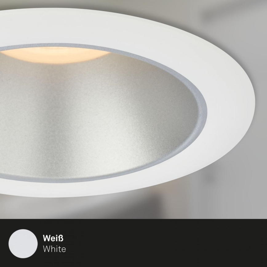 Briloner 7041-036 - ZESTAW 3x LED Łazienkowa oprawa wpuszczana LED/4,9W/230V IP44 biały