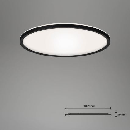 Briloner 7059-015 - LED Plafon ściemnialny SLIM LED/22W/230V 2700-6500K Wi-Fi Tuya + pilot zdalnego sterowania